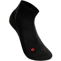 Falke TE4 Short Sportsocken Damen in schwarz, Größe: 39 - 40 von Falke