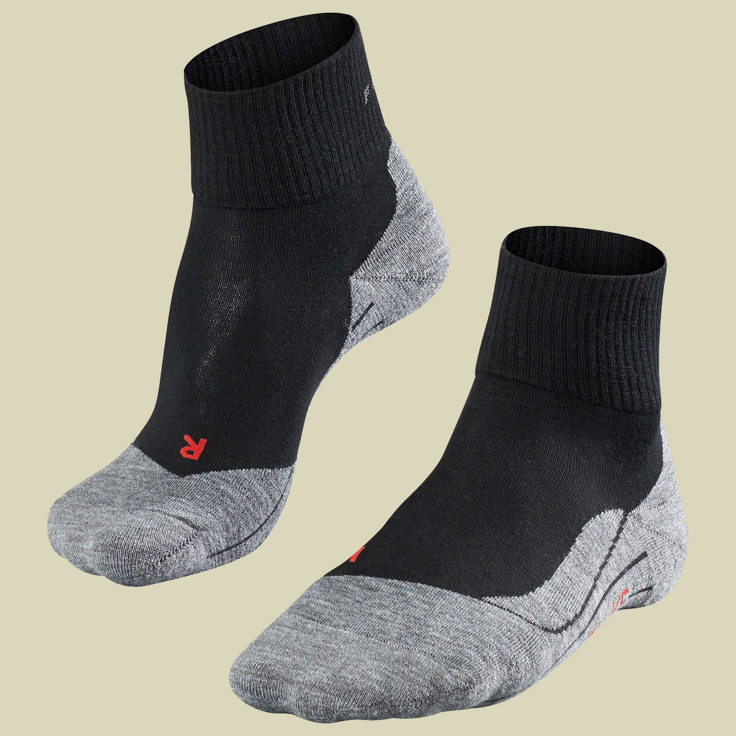 TK 5 short black-mix Größe Socken 46-48 Farbe black-mix von Falke