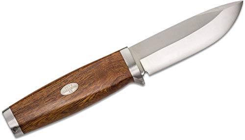 Fallkniven Unisex-Erwachsene SK2L Embla Fixierte Klinge aus Eisenholz, 10 cm, braun, 3.93 inch Blade von Fällkniven