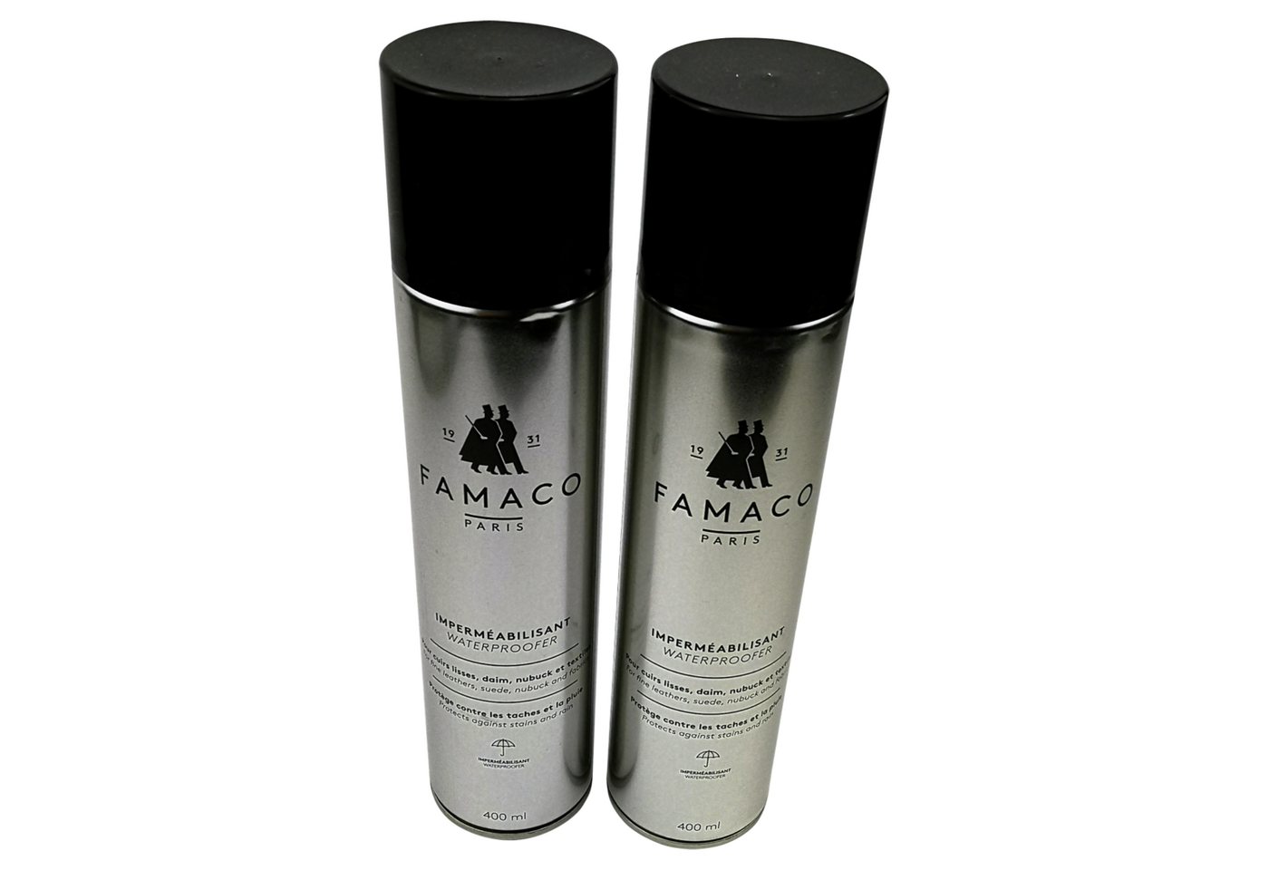 Famaco Famaco Impermabilisant Imprägnierspray 400 ml Spraydose (2er Pack) Schuh-Imprägnierspray von Famaco