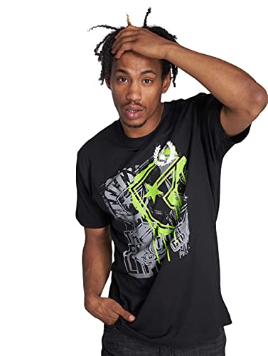 Merchcode Herren Riot Wall T-Shirt, Black, XL von Urban Classics