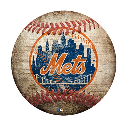 Fan Creations MLB New York Mets Baseball-Schild 30,5 cm von Fan Creations