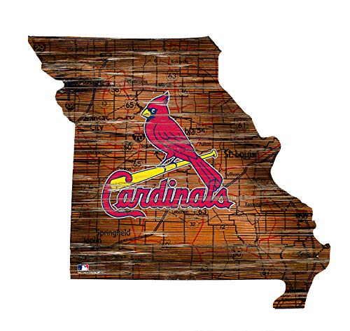 Fan Creations St. Louis Cardinals Mini-Roadmap State Sign 30,5 cm von Fan Creations
