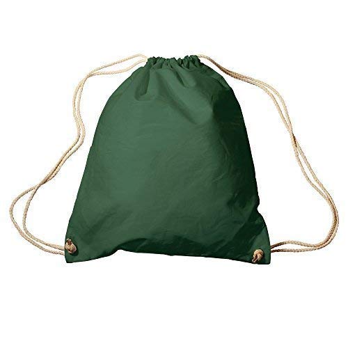Fan-O-Menal Textilien Trend-Bag Turnbeutel Sporttasche Rucksack neutral TB40894 Farbe dunkelgrün von Fan-O-Menal Textilien