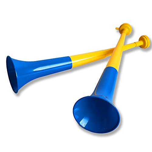 Vuvuzela Horn Fan-Trompete - Gesamtlänge ca. 60cm - 3teilig Ukraine - 77544 von Fan-O-Menal
