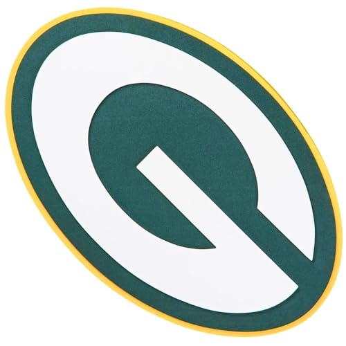 FanFave NFL Green Bay Packers 3D-Wandschild aus Schaumstoff von FanFave