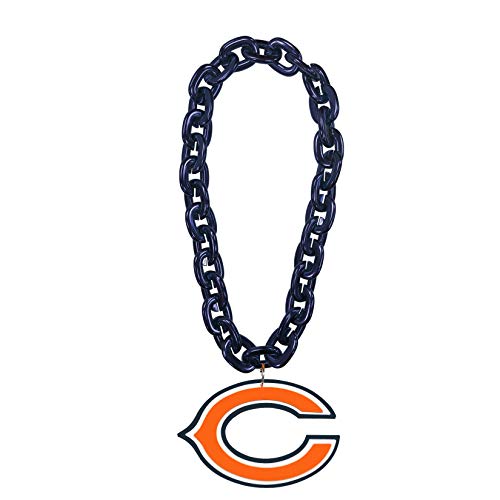 NFL Chicago Bears Chicago Bears NFL 3D Fanchain Magnet, Orange, One Size von FanFave