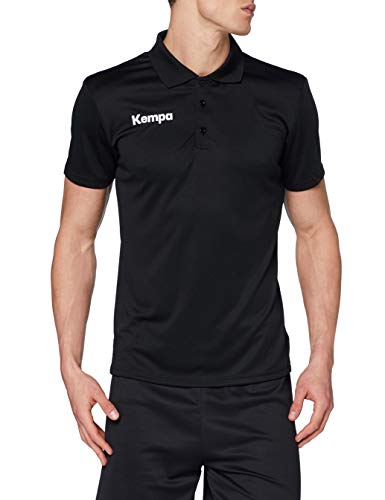 Kempa FanSport24 Kempa Handball Polyester Poloshirt Herren schwarz Größe XL von Kempa