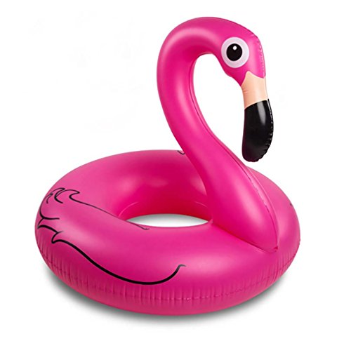 Flamingo Schwimmring Aufblasbarer, Schwimmring Luftmatratzen 118cm, Rosa von Fanaticism