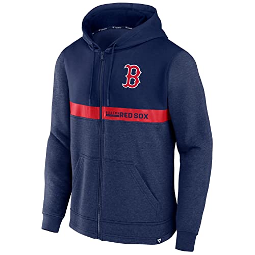 Fanatics Boston Red Sox Iconic Fleece Full Zip Hoody - M von Fanatics