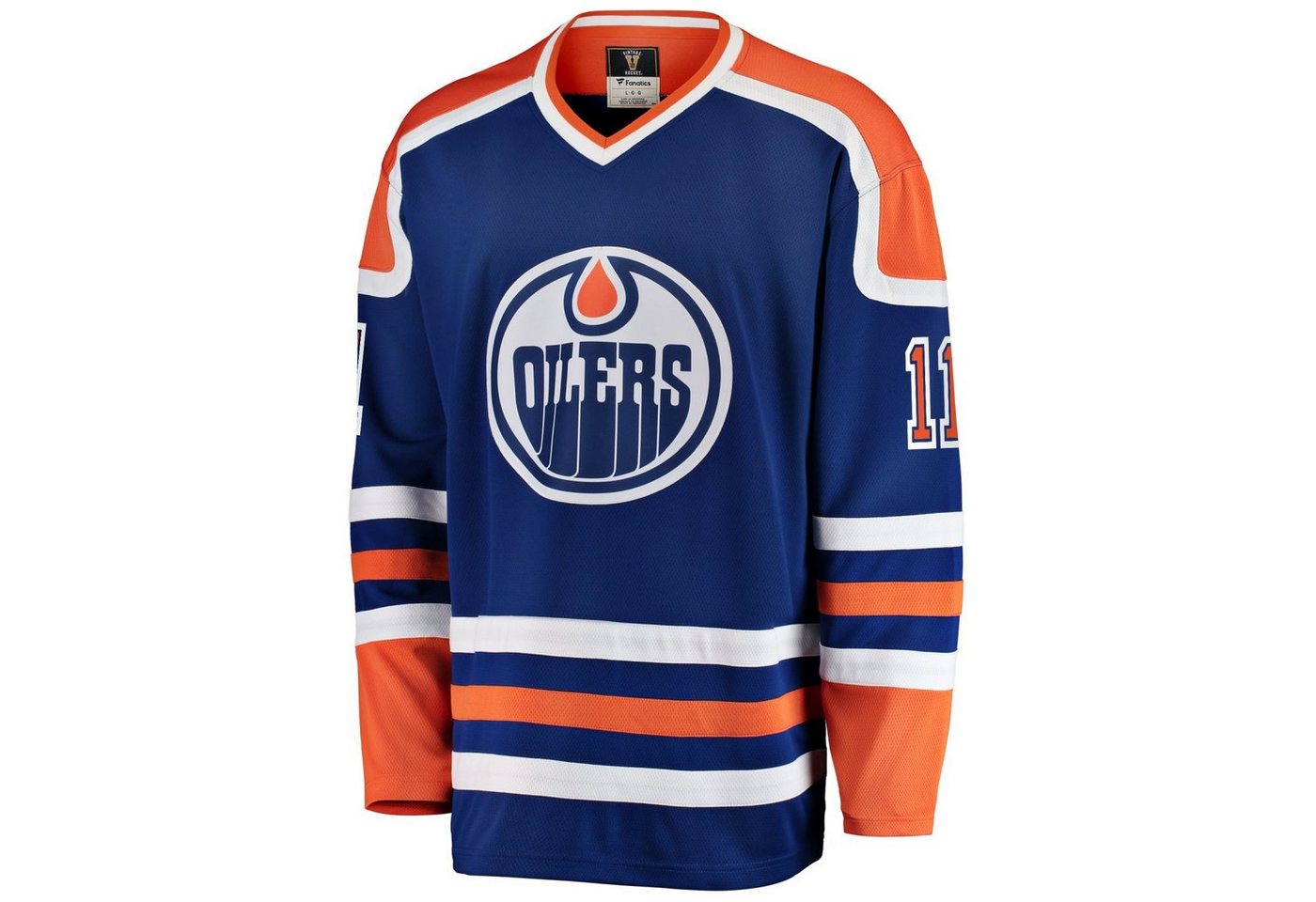 Fanatics Eishockeytrikot »Edmonton Oilers Retro Breakaway NHL Jersey #11 Mes« von Fanatics
