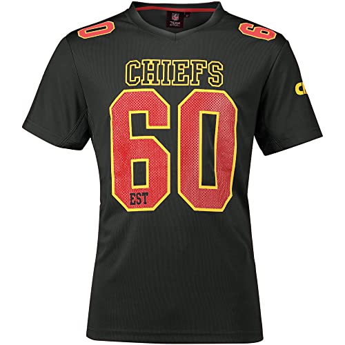 Fanatics Kansas City Chiefs T-Shirt NFL Fanshirt Jersey American Football Black - XL von Fanatics