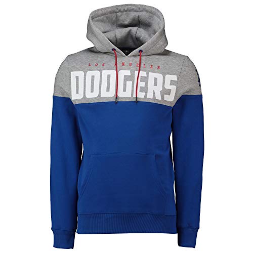 Fanatics MLB Los Angeles Dodgers Cut Sew Hoody Hooded Sweater Kaputzenpullover (XL) von Fanatics