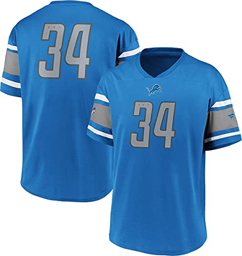Fanatics NFL Detroit Lions Trikot Shirt Iconic Franchise Poly Mesh Supporters Jersey (XXL) von Fanatics