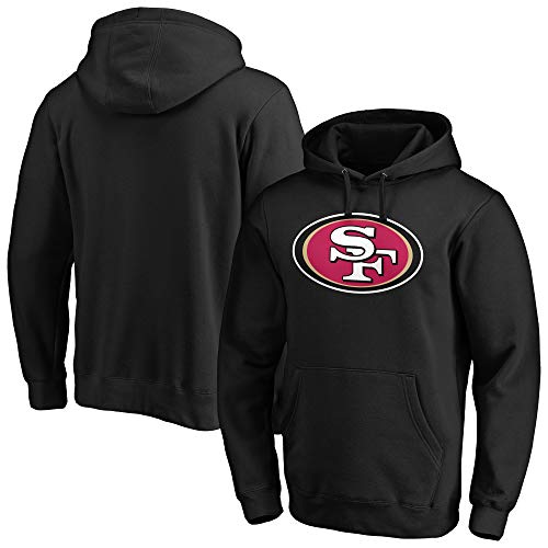 Fanatics NFL Hoody San Francisco 49ers Iconic Secondary Logo Sweater schwarz (M) von Fanatics