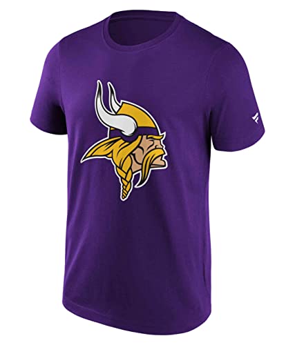 Fanatics - NFL Minnesota Vikings Primary Logo Graphic T-Shirt Farbe Lila, Größe L von Fanatics