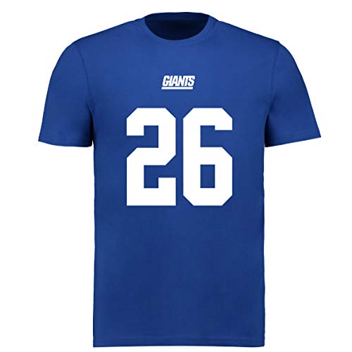 Fanatics NFL New York Giants Saquon Barkley #26 Name Number Shirt Jersey Trikot (XL) von Fanatics