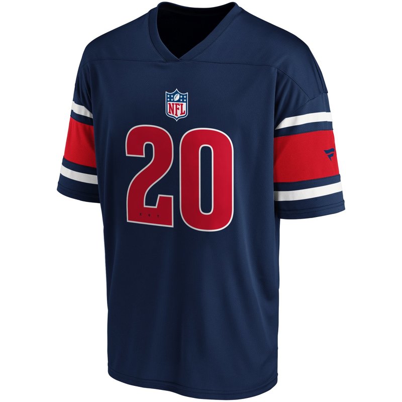 Fanatics NFL Poly Mesh Supporters NFL Shield Jersey, navy Gr. M von Fanatics