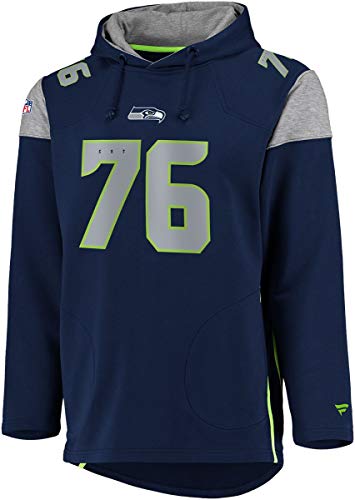 Fanatics NFL Seattle Seahawks Hoody Iconic Franchise Overhead Hooded Sweater (M) von Fanatics