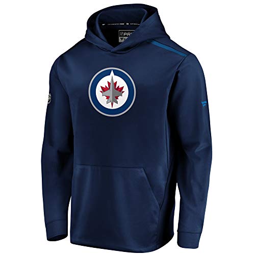 Fanatics NHL Winnipeg Jets Hoody Authentic Rinkside Hooded Sweater Kaputzenpullover (XL) von Fanatics