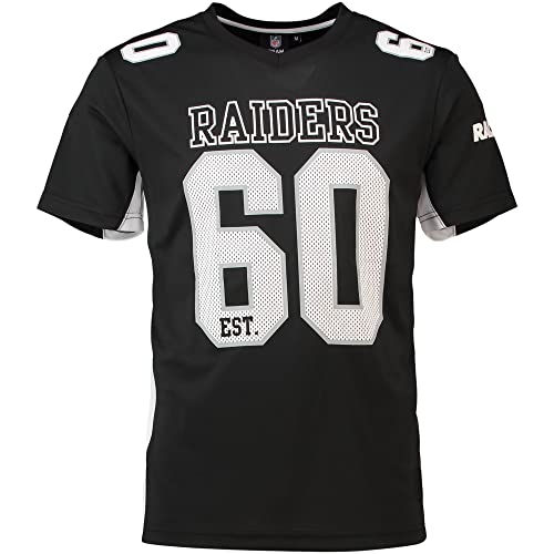 Fanatics Oakland Raiders T-Shirt NFL Fanshirt Jersey American Football schwarz - M von Fanatics