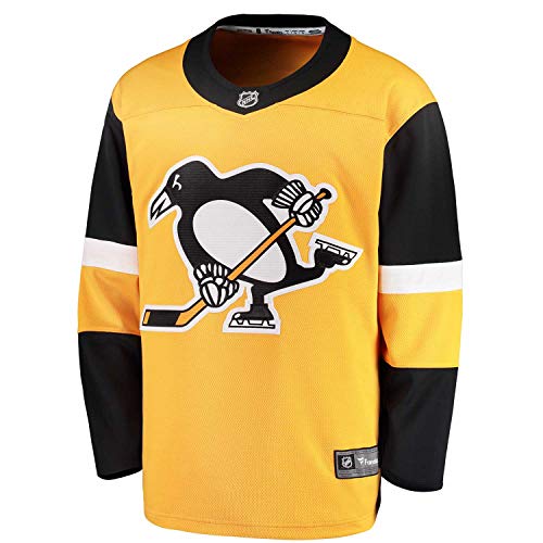 Fanatics Pittsburgh Penguins Breakaway NHL Trikot Third Gelb, L von Fanatics