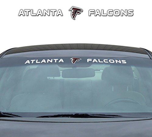 NFL Atlanta Falcons Windshield Decal, Red, Standard von FANMATS