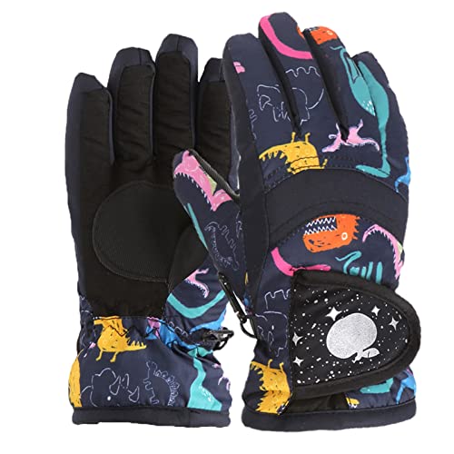 Kinderhandschuhe,Warme Winterhandschuhe Wasserdicht Winddicht Handschuhe für Skifahren, Spielen, Outdoor-Aktivitäten, Jungen und Mädchen 3-7 Jahre von Fannyfuny