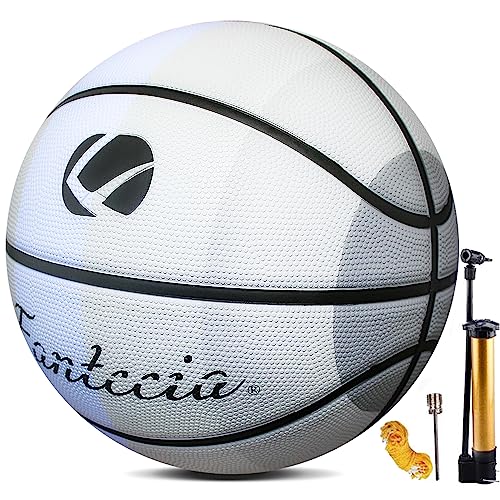 Fantecia Basketball mit Pumpe für Outdoor Indoor, Basketballball Offizielle Größe 7 für Jugend, Herren, Mädchen von Fantecia