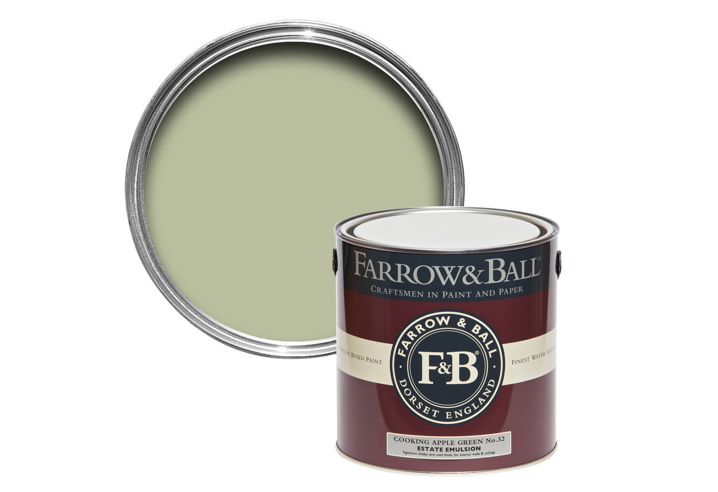 Farrow and Ball Wandfarbe Farrow and Ball - Cooking Apple Green 32 von Farrow and Ball