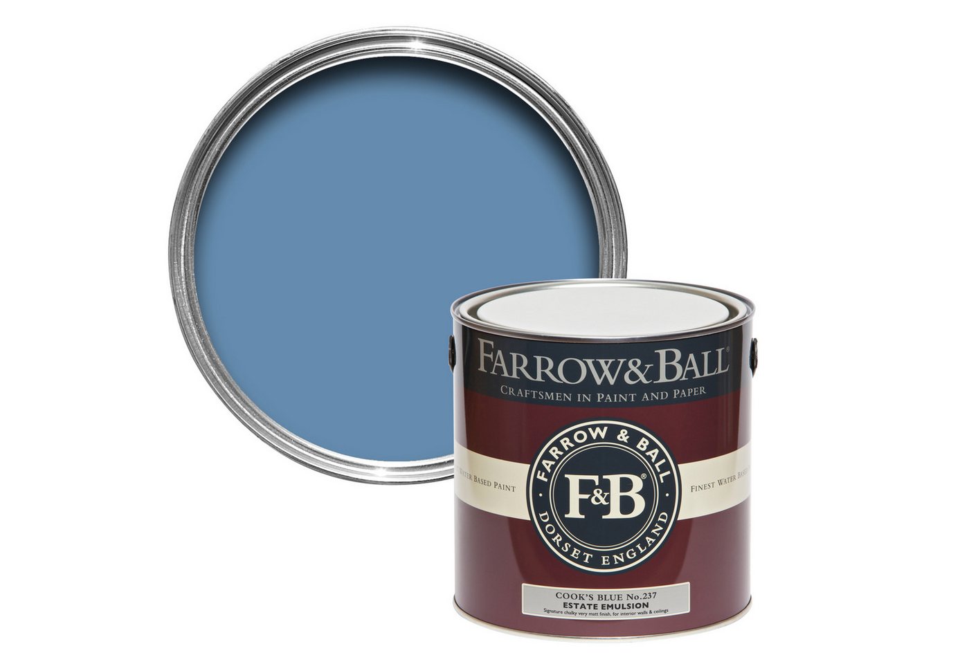 Farrow and Ball Wandfarbe Farrow and Ball - Cooks Blue 237 von Farrow and Ball