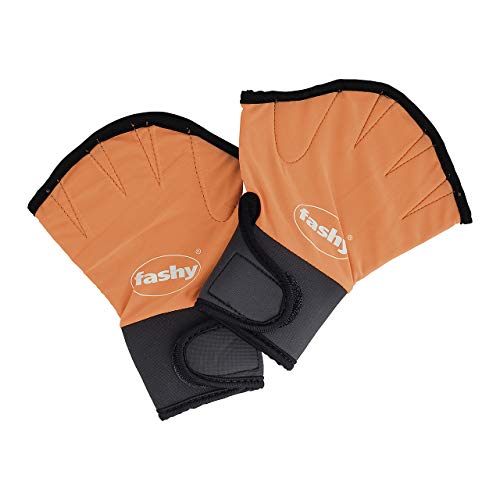 Fashy Aqua Neopren Handschuhe, orange/schwarz, S, 4462 S von Fashy