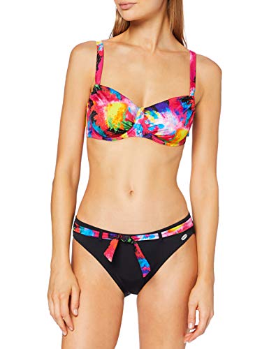 Fashy Damen Bikini, Mehrfarbig Gemustert, 44C von Fashy