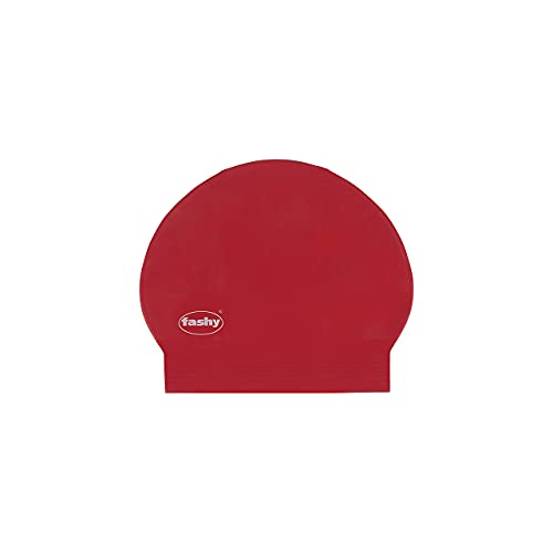 Fashy Badehaube Latexhaube, rot, One Size, 3030 40 von Fashy