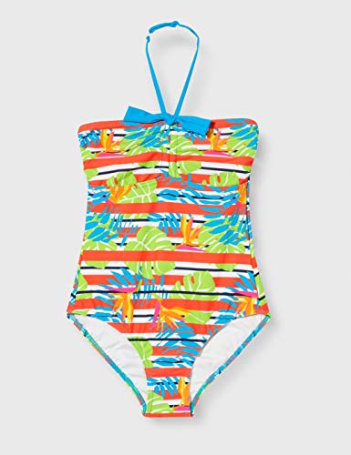 Fashy Mädchen Badeanzug, Mehrfarbig Gemustert, 152 von Fashy