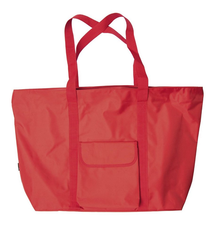 Fashy Strandtasche Fashy - Strandtasche Badetasche XXL Tasche "Bolgona" Rot 972-40 von Fashy