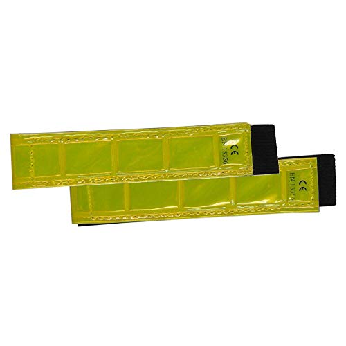 Fasi Sicherheitsprodukte Unisex – Erwachsene Reflektor Reflex-Binden Vollreflektierend, gelb, 10 x 3 x 3 cm von Fasi Sicherheitsprodukte