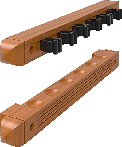 Fat Cat Billardqueue-Rack aus Hartholz, zur Wandmontage, 2-teilig, Unisex-Erwachsene, Holds 6 Cues, Eiche, 6 Cues Fat Cat Billardqueue-Rack aus Hartholz, zur Wandmontage, 2-teilig, Unisex-Erwachsene, Holds 6 Cues, Eiche, 6 Cues von Fat Cat by GLD Products