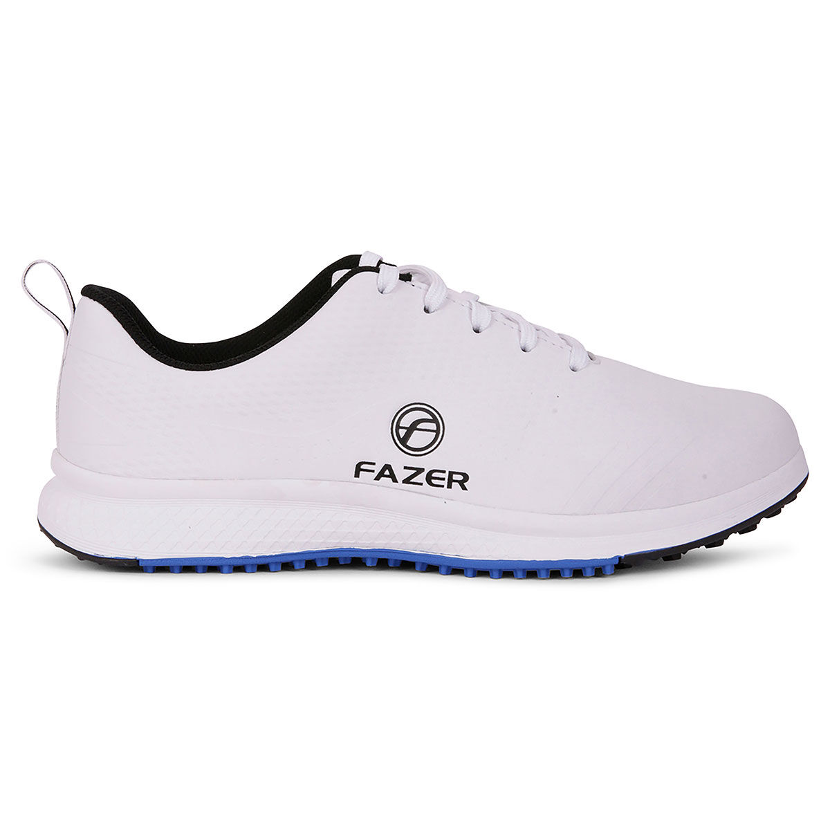Fazer Mens White Waterproof Ventura Spikeless Golf Shoes, Size: 7  | American Golf von Fazer