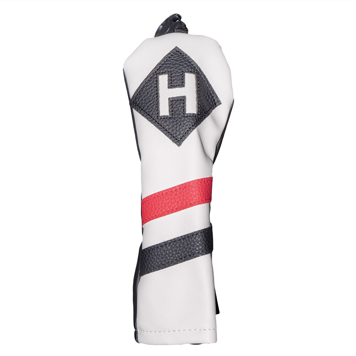 Fazer White, Red and Black Adjustable Vintage Hybrid Head Cover, One size | American Golf von Fazer