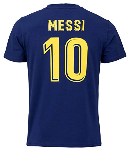 Fc Barcelone Messi Barca T-Shirt, offizielle Kollektion, Herrengröße, blau, XXL von FC Barcelone