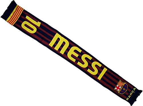 Schal Lionel Messi, offizielle Barça-Kollektion, FC Barcelona, Fußball-Liga von Fc Barcelone