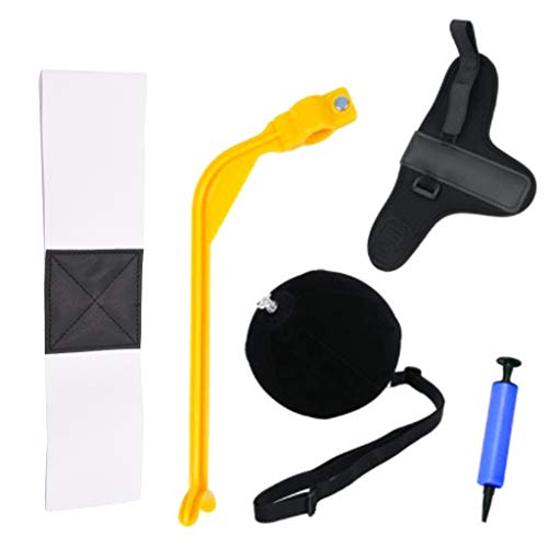 Fcnjsao Golf-Trainingshilfe, Bewegungskorrekturgürtel, Schwungarmband, Handgelenkstütze, Golf-Trainingshilfe, Gurt-Set, 5 Stück von Fcnjsao