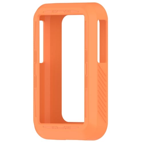 Fcnjsao Verbesserte Silikon-Schutzhülle, wasserdichte Schutzhülle für ETrex Solar, schützt die Ausrüstung vor Kratzern und Stößen, Outdoor-Ausrüstung, Orange von Fcnjsao