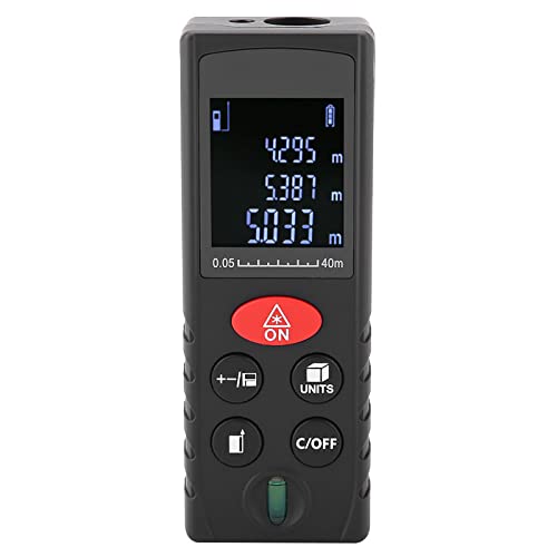 Entfernungsmesser, handgehaltener digitaler Mini LCD Laser Entfernungsmesser, Entfernungsmesser für Digitale Maßbänder, für die Vermessung der Bautechnik(D40) von Fdit