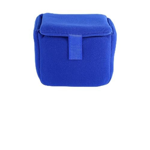 Fdit Kamera-Schutztaschen-Einsatzpolster, Stoßfeste Trennwand, Gepolsterte Tasche mit Oberem Deckel für DSLR-Kamera, Kamerataschen-Zubehör für Professionelle Fotografen (Blue) von Fdit