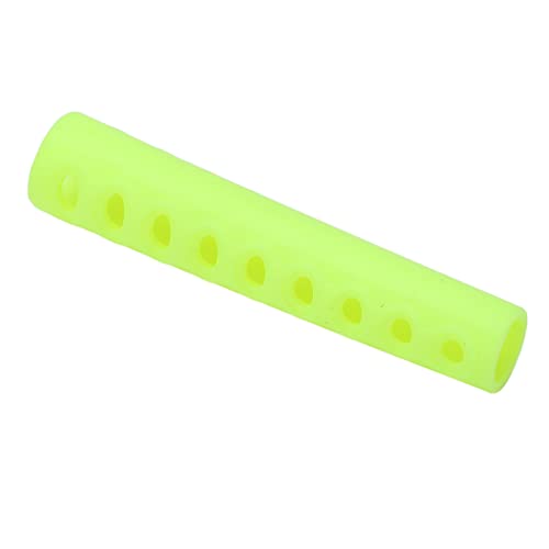 Fdit Langer Atemregler-Schlauchschutz, Selbstentleerend, Belüftetes Design, Langlebiges PVC-Material Zum Tauchen (Yellow) von Fdit