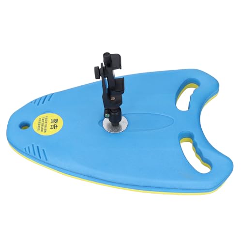 Schwimm-Kickboard mit Handyhalter, Eva-Schaumstoffplatte, Panoramakameras, Action-Kameras für Mobiltelefone, Universell (Blue) von Fdit