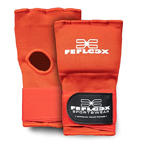 Feflogx Unisex Profi Innenhandschuhe, Gel-Bandagen-Handschuhe, elastisch, Boxen, MMA-Training, Kampfsport, Muay-Thai, Boxbandagen, Handbandagen von Feflogx