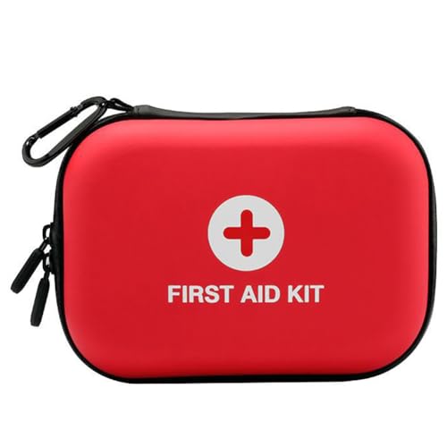 Fehploh Erste-Hilfe-Set, leer, für Zuhause, medizinischer Notfall, tragbare Tasche, wasserdicht, Erste-Hilfe-Tasche, leer, schützt Ihre Lieben, kleine Erste-Hilfe-Tasche für Haushalt, Outdoor, Reisen, von Fehploh